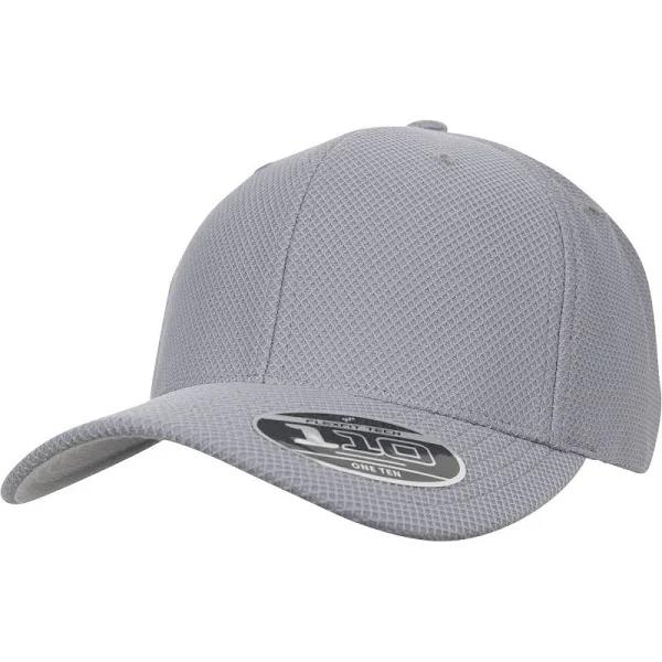 Flexfit by Yupoong 110 Hybrid Cap Grey One Size Polyester Elastane Cap