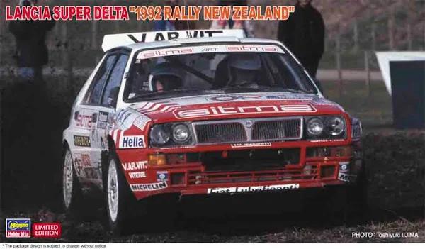 Hasegawa 1/24 Lancia Super Delta 1992 Rally New Zealand