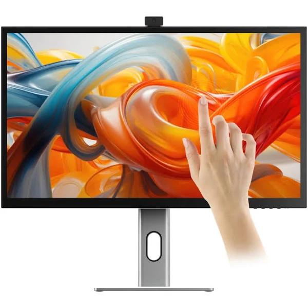 Alogic Clarity Pro Touch 27" UHD 4K Monitor with 65W PD, Webcam and Touchscreen