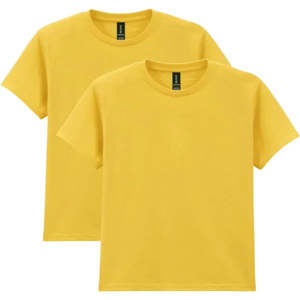 Gildan Kid's Heavy Cotton Youth T-Shirt, 2-Pack Shirt