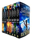 Percy Jackson Collection 7 Books Set (Lightning Thief, Sea of Monsters, Titan's Curse, Battle of The Labyrinth, Last Olympian, Greek Heroes, Greek