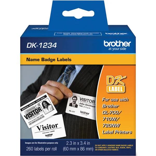 Brother DK11234 Name Badge Label