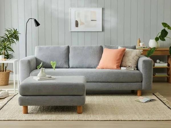 Lounging Sofa 3-Seater Choppy Waves Cover