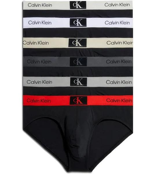 Calvin Klein CK 96 7 Pack Cotton Briefs in Black