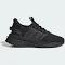 Adidas X_PLR Boost Shoes Juniors Black / Grey / Black 5 - Kids Running Trainers