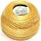 DMC Pearl Cotton Ball Size 12 141yd-Light Old Gold -116 12-676