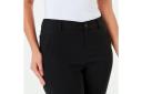 Kmart Slim Leg Bengaline Pants-Black Size: 10