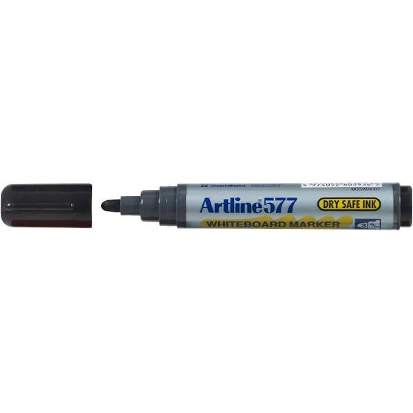 Artline 577 Whiteboard Marker Bullet Black