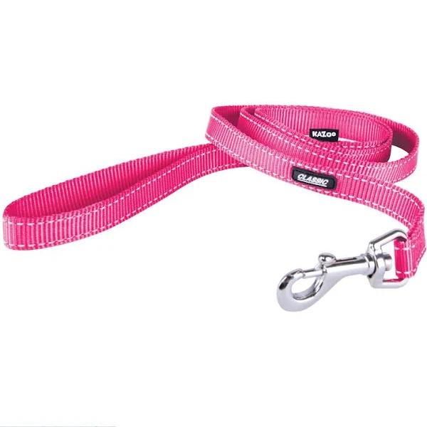 Kazoo Classic Dog Lead Pink / 120 cm x 15mm