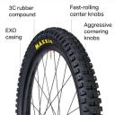 Maxxis Minion DHR II 27.5x2.8 Exo 3C TR