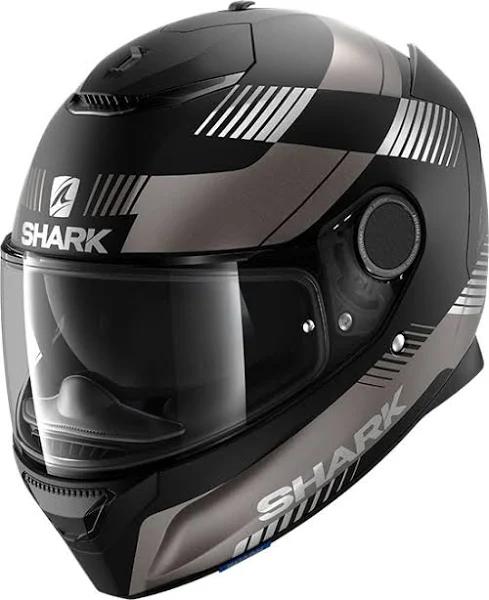 Shark Spartan 1.2 Strad Mat Helmet Black Anthracite