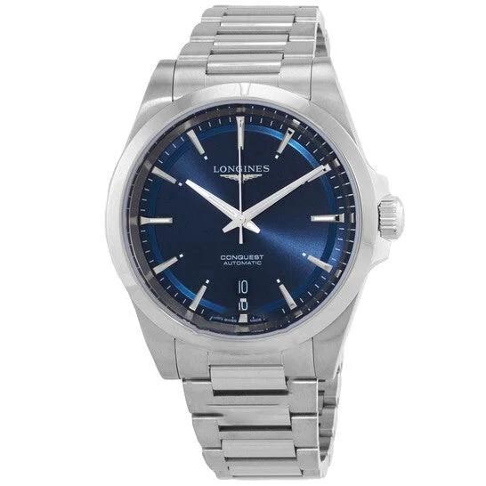 Original Longines Conquest Automatic Blue Dial Men's Watch L3.830.4.92.6