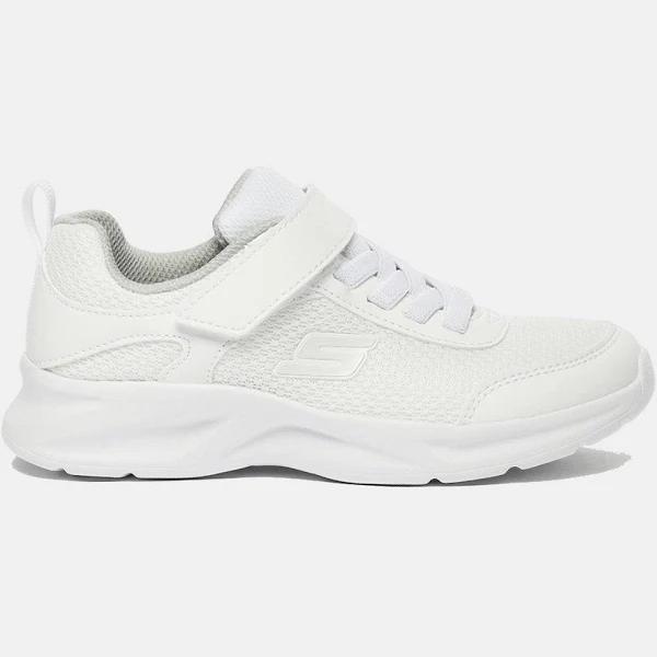 Skechers Kids' Dynamatic White Size 2.5 Male US | AfterPay Available