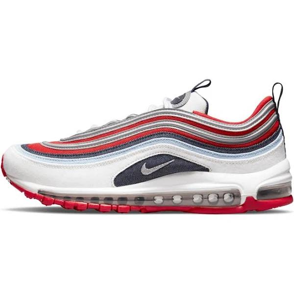 Nike Air Max 97 'USA Denim' Sneakers | Red | Men's Size 9.5