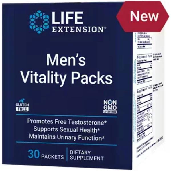 Life Extension, Men's Vitality Packs, 30 Packets