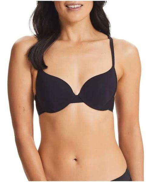 Underline Dual Contour Bra in Jet Black Nearly BLK 10 D