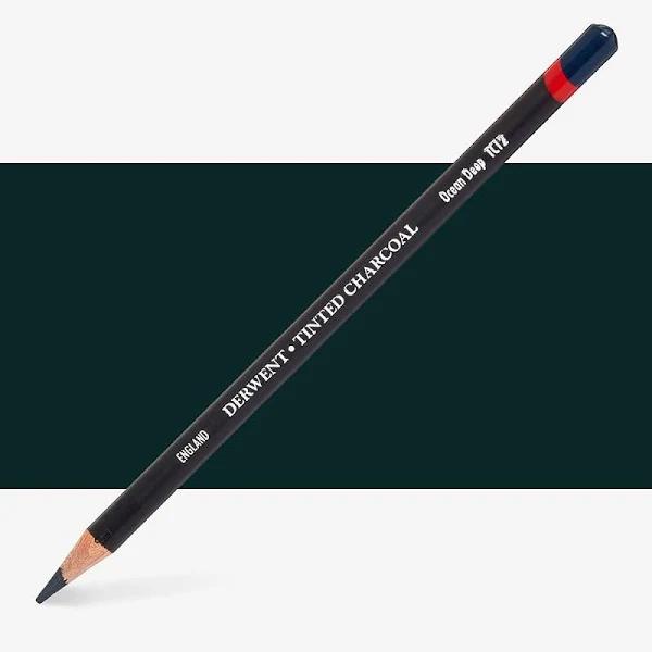 Derwent Tinted Charcoal Pencil (Ocean Deep TC12)