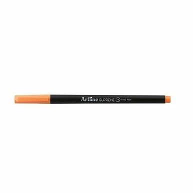 Artline #102137 Supreme Fineliner Pen 0.4mm Pastel Orange Box of 12