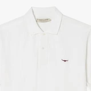 RM Williams Rod Polo (White & Grey) White / XXL