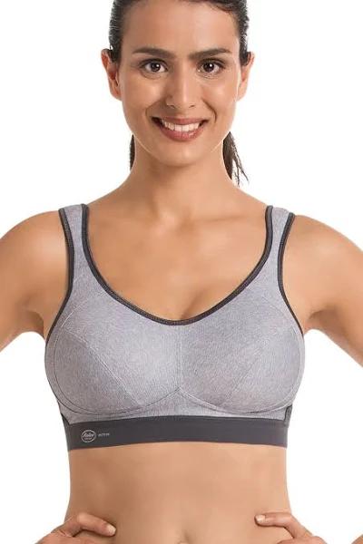 Anita Active Sports Bra Heather Grey 44B