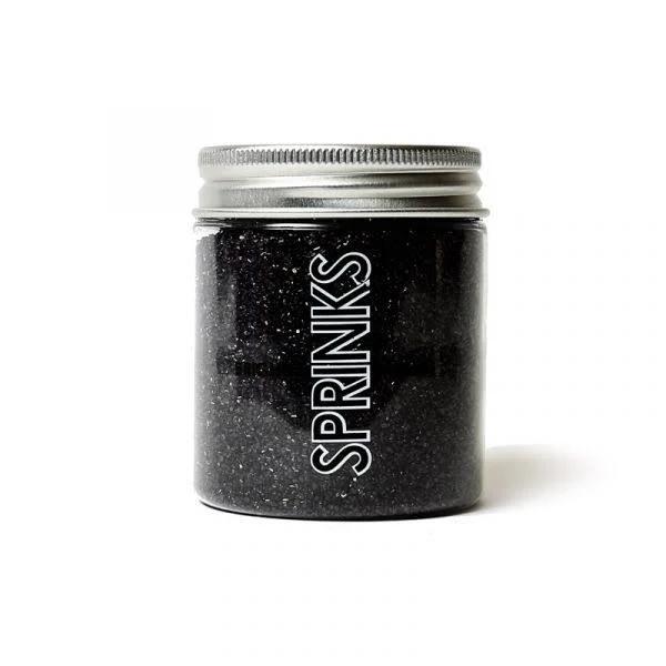 Sprinks Black Sanding Sugar (85g)