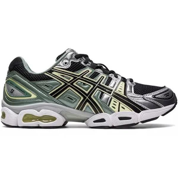 ASICS GEL-Nimbus 9 Black Green Yellow Silver