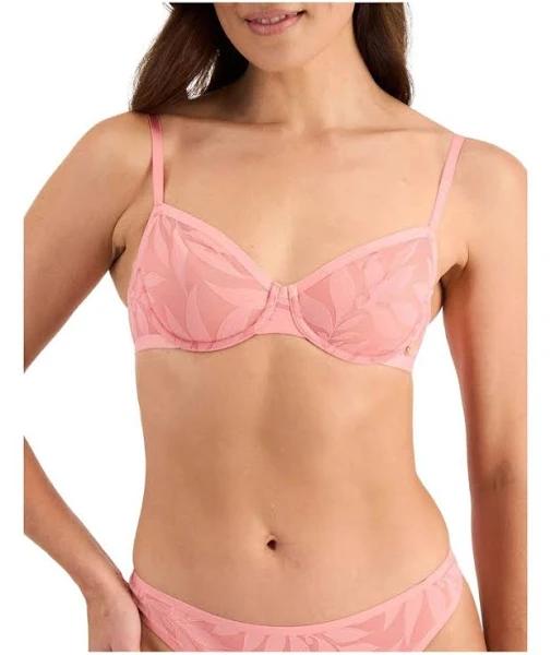 Berlei Because Unlined Underwire Bra - Shanghai Sunset, Size: 14 C