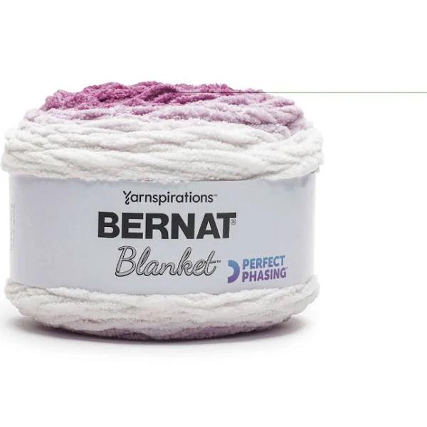 Bernat Blanket Perfect Phasing Yarn - Fuchsia