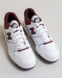 New Balance 550 White Burgundy Blue