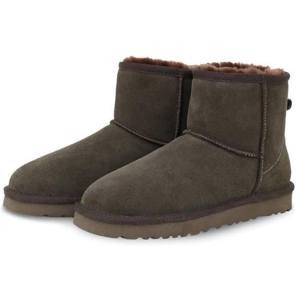 UGG Woolcomfort Classic Mini Boots Premium Australian Sheepskin - Black