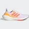 Adidas Ultra Boost 22 White Turbo Flash Orange (Women's)