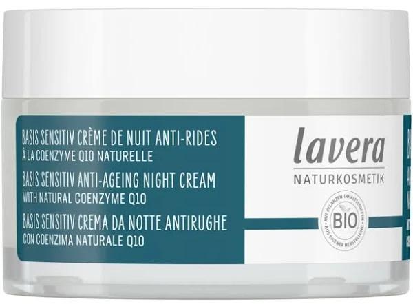 Lavera Basis Sensitiv Anti-Ageing Night Cream Q10 50ml