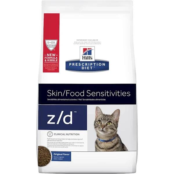 Hill's Prescription Diet z/d Skin/Food Sensitivities Dry Cat Food - 3.85kg