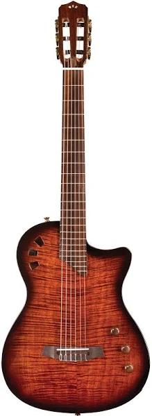 Cordoba Stage Edge Burst Classical Nylon Electric Guitar