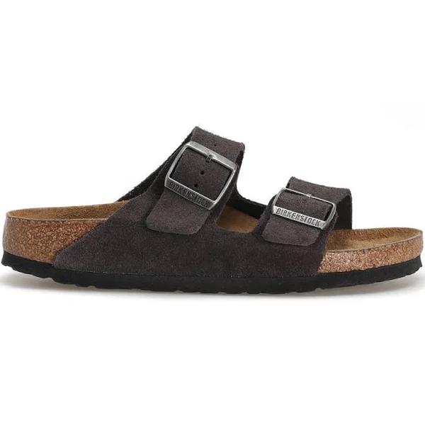 Birkenstock Suede Soft Footbed Arizona Sandal