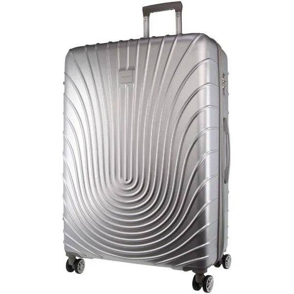 Pierre Cardin 54cm Cabin Hard Shell Case Silver