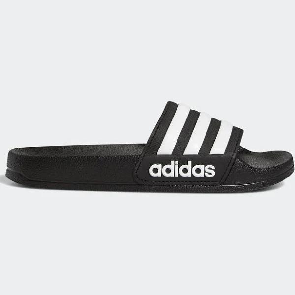 Adidas Kids' Adilette Shower Slides, Black