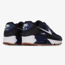 Nike Air Max 90 - Midnight Navy/Black/Gum Medium Brown/White - 7