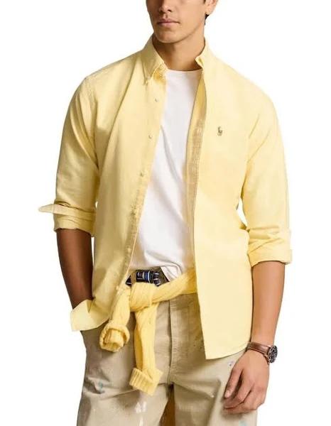 Polo Ralph Lauren The Iconic Oxford Shirt Yellow Oxford L