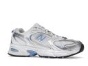 New Balance 530 White Carolina Blue