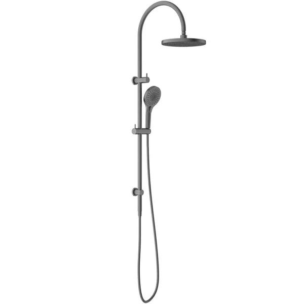 Nero Mecca Brushed Bronze Multifunction Shower Rail | Acqua Bathrooms