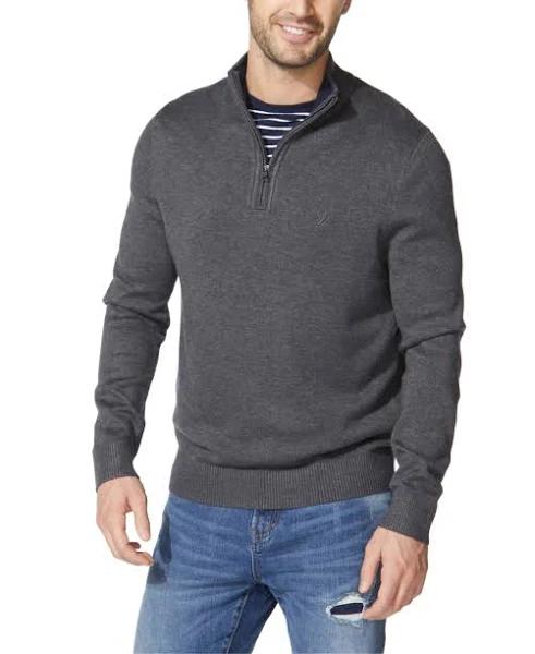 Nautica Men's Quarter-Zip Sweater