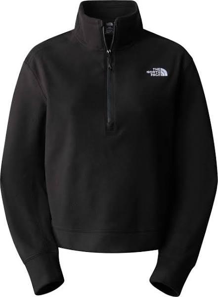 The North Face 100 Glacier Half Zip Fleece Black Women - XS