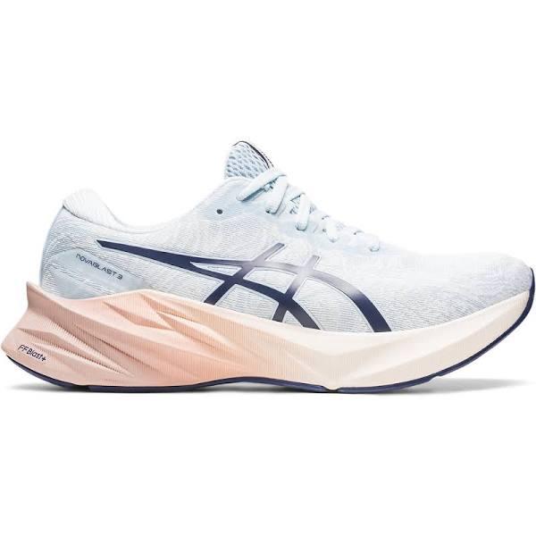 ASICS Novablast 3 Nagino Womens Running Shoes Blue/White US 11