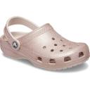 Crocs Kids Pink Classic Glitter Clogs