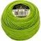 DMC Pearl Cotton Ball Size 8 87yd Light Parrot Green