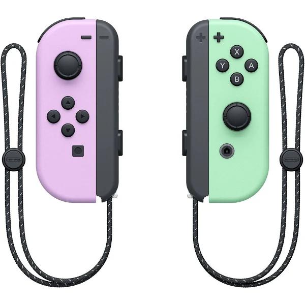 Nintendo - Joy-con L/R - Pastel Purple/ Pastel Green - HACAJAWAF - 045496883638