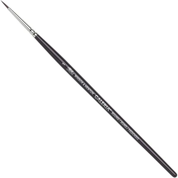 Winsor & Newton Galeria Round Short Handle Brush Size 1