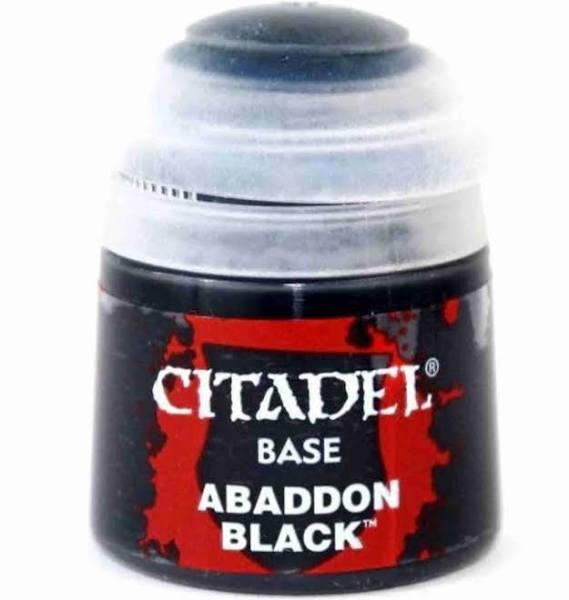 Citadel Abaddon Black Base Paint