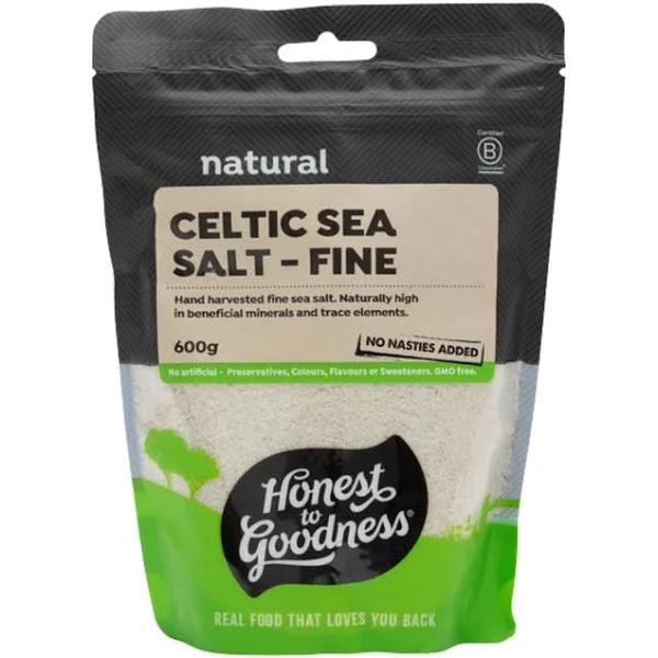 Honest to Goodness Fine Celtic Sea Salt 600 G